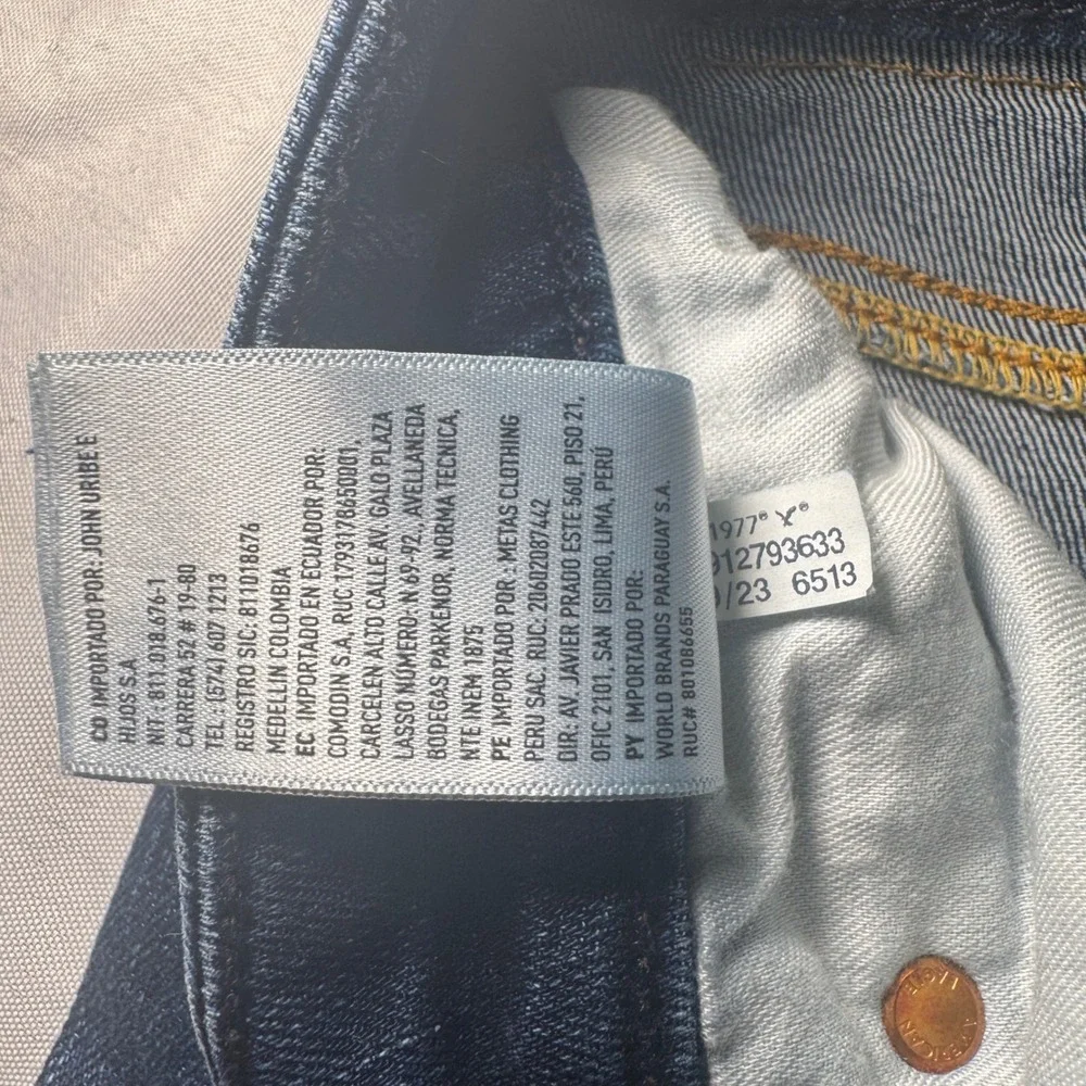 American Eagle Airflex+ Original Bootcut Jeans Mens Dark Wash Blue